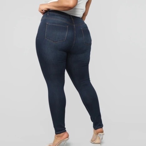Fashion Nova Denim - Fashion Nova Classic High Waist Skinny Jean Size 3X
